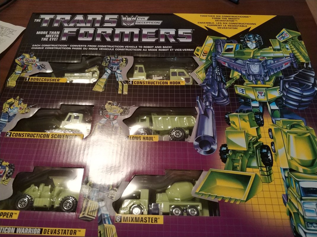 Devastator sales g1 reissue